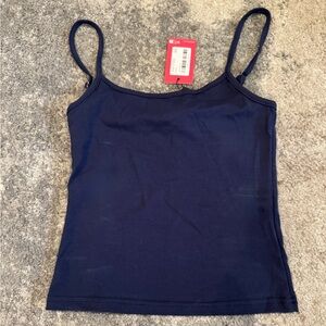 Edikted Dark Blue Tank Top